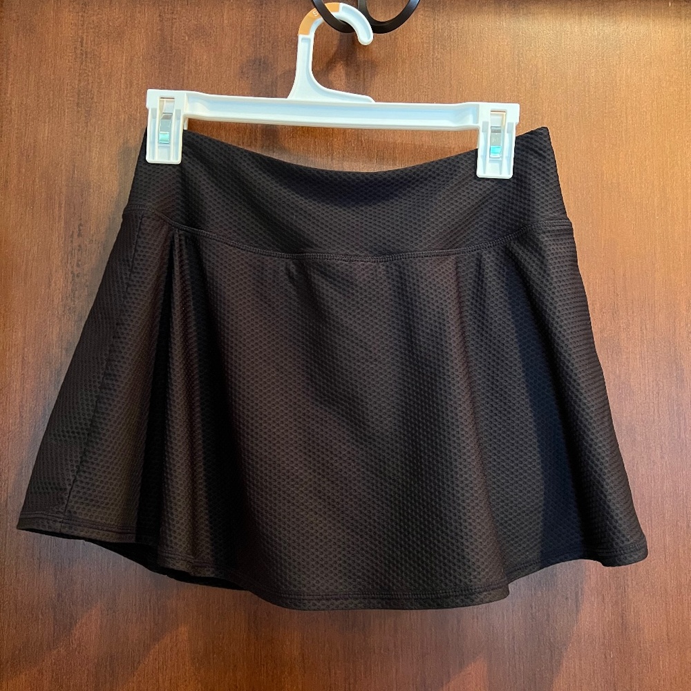 Kyodan Black Tennis Skirt, Size Small
